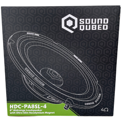 Soundqubed HDC-PA8SL-4 Ultra Slim 8" Neodymium Loudspeaker