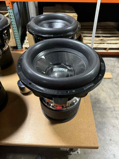 Sundown Audio CARBON FIBER SDDN 15" Dual 1 ohm Subwoofer LIMITED EDITION