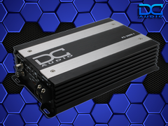 DC Audio PS3000.1 Mini Full Range PowerSports Amplifier – 3000W Class D 1-Ohm Stable Compact Motorcycle Amp