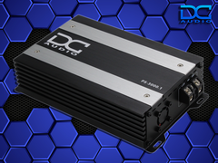 DC Audio PS3000.1 Mini Full Range PowerSports Amplifier – 3000W Class D 1-Ohm Stable Compact Motorcycle Amp