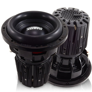 Sundown Audio NSv6 10 inch Dual 2 ohm Subwoofer Nightshade(3000 watts)