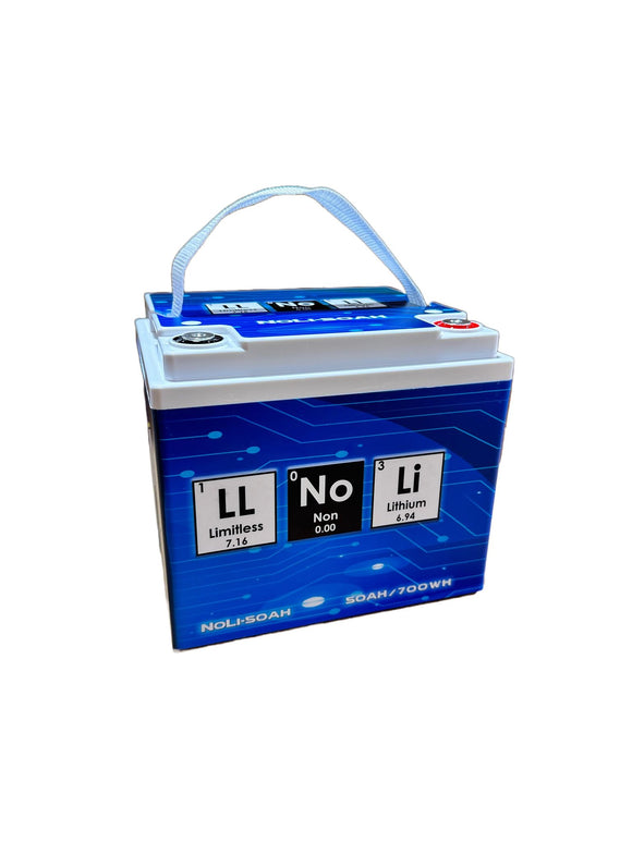 NoLi Sodium 50Ah Limitless Lithium Battery Up to 13,000W 10v-16v