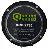 Soundqubed HDX Series 3.5" Midrange Speakers (Pair)