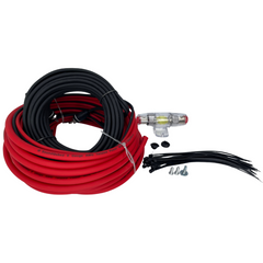 SoundQubed 8 Gauge CCA Amp Kit (single amp kit)