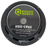 Soundqubed HDX Series 6.5" Component Set (Pair)