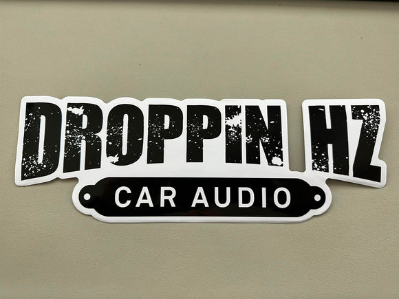 Droppin HZ Car Audio Decal 12
