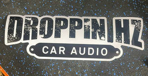 Droppin HZ Car Audio Decal 12"