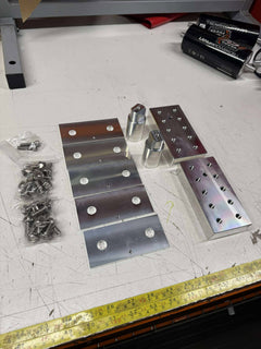 Droppin HZ Car Audio YinLong Single Bank 6-Cell Lug Style Aluminum Bus