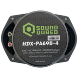 Soundqubed HDX Series Pro Audio 6x9" Speaker 4 ohm (single)