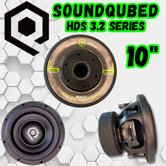 SoundQubed 10" HDS 3.2 Series Subwoofers