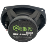 Soundqubed HDX Series Pro Audio 6x9" Speaker 4 ohm (single)