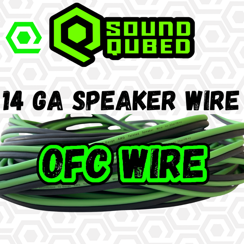 Soundqubed 14 Gauge OFC Speaker Wire- 400ft