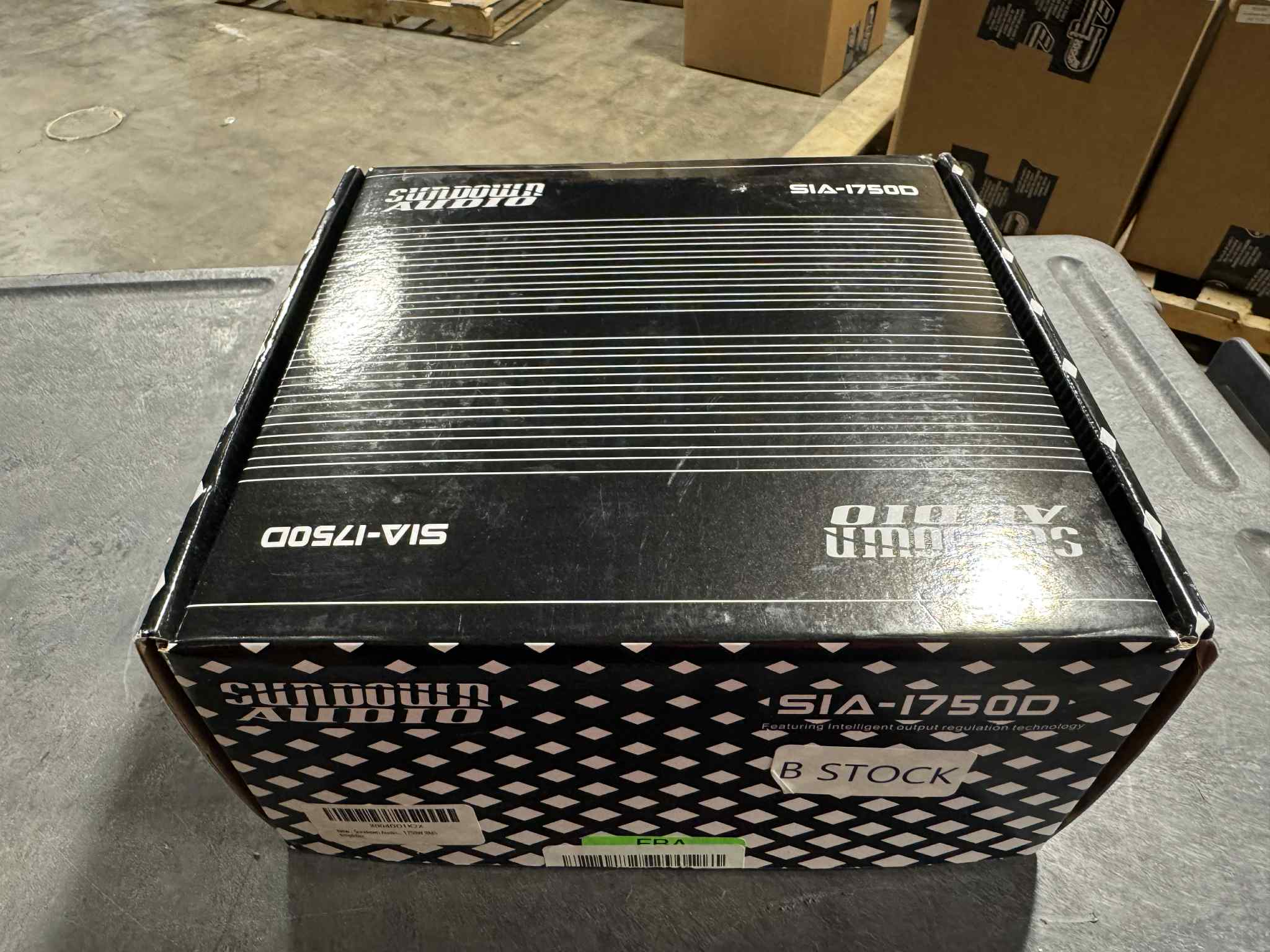  b stock sundown audio sia 1750d amplifier droppin hz car audio