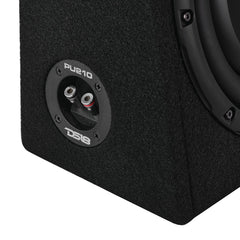 DS18 PU210 – 10” Loaded Subwoofer with 10” Passive Radiator Enclosure for Pickup Trucks 700W 2-Ohm