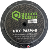 Soundqubed HDX Series Pro Audio 8" Speaker 8 ohm(single)