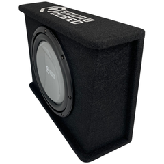 Soundqubed HDS2 12" Subwoofer Wedge Loaded and Powered Enclosure