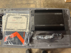 (OPEN BOX) Kicker Warhorse WXA3600.1 Mono Amplifier
