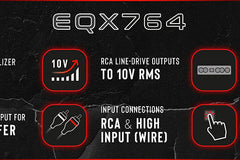 Stetsom EQX764 - 7 Band EQ Equalizer