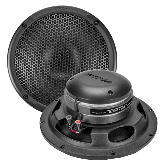 PRV Audio 8CX380-4 SLIM 8” FULLRANGE SLIM COAXIAL LOUDSPEAKER