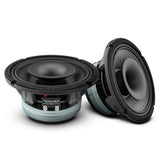 DS18 8HD800NCFD-4 8" Neodymium Coaxial Hybrid Mid-Bass Water resistant Carbon Fiber Cone Loudspeaker with Built-in Driver 400 Watts Rms 4-Ohm