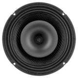 DS18 8HD800NCFD-8 8" Neodymium Coaxial Hybrid Mid-Bass Water resistant Carbon Fiber Cone Loudspeaker with Built-in Driver 400 Watts Rms 8-Ohm