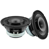 DS18 8HD800NCFD-8 8" Neodymium Coaxial Hybrid Mid-Bass Water resistant Carbon Fiber Cone Loudspeaker with Built-in Driver 400 Watts Rms 8-Ohm