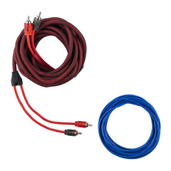 DS18 AMPKIT0 0-GA Amplifier Installation Kit -Red