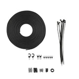 DS18 AMPKIT8/SLV 8-GA Amplifier Installation Kit -Silver