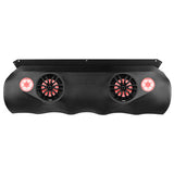 DS18-BRO-SBAR/BK- Bronco 4-Door Overhead Bar System fits 4 x 8" speakers + 2 x 6.5" Speakers and 2 x 3.78" Tweeters