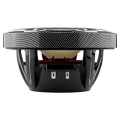 DS18 CF-65 HYDRO 6.5" 2-Way Marine Speakers with Integrated RGB LED Lights 375 Watts Black Carbon Fiber (Pair)
