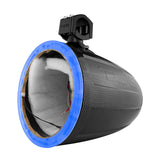 DS18 CF-X10TP.NS NXL 10" Marine and Powersports Empty Tower LED RGB Lights -Black Carbon Fiber