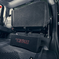 DS18 DFPU110iX – 10” Shallow Loaded Subwoofer Enclosure for Jeep Gladiator & Pickup Trucks 1200W 2-Ohm
