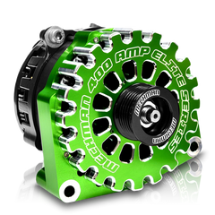 Mechman BILLET 400 Amp GREEN High Output Alternator 1996-2004 GM Truck