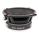 DS18 EXL-SQ4.0 Glass Fiber 4" 2-Way Coaxial Car Speaker with 260 Watts 3-Ohm (PAIR)