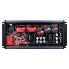 DS18 FRP Compact Full-Range Class D 1-Channel Amplifier 5,000 Watts Rms @ 1-Ohm Blue
