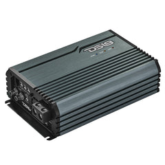 DS18 FRP Compact Full-Range Class D 1-Channel Amplifier 2,500 Watts Rms @ 1-ohm Red Blue