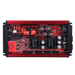 DS18 FRP Compact Full-Range Class D 1-Channel Amplifier 3,500 Watts Rms @ 1-Ohm Blue