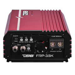 DS18 FRP Compact Full-Range Class D 1-Channel Amplifier 3,500 Watts Rms @ 1-Ohm Blue
