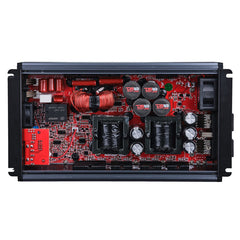 DS18 FRP Compact Full-Range Class D 1-Channel Amplifier 3,500 Watts Rms @ 1-Ohm Blue