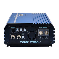 DS18 FRP Compact Full-Range Class D 1-Channel Amplifier 5,000 Watts Rms @ 1-Ohm Blue