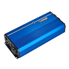 DS18 FRP Compact Full-Range Class D 1-Channel Amplifier 5,000 Watts Rms @ 1-Ohm Blue