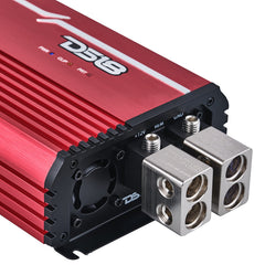 DS18 FRP Compact Full-Range Class D 1-Channel Amplifier 5,000 Watts Rms @ 1-Ohm Blue