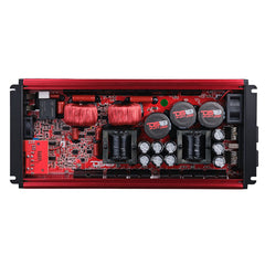 DS18 FRP Compact Full-Range Class D 1-Channel Amplifier 5,000 Watts Rms @ 1-Ohm Blue