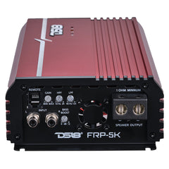 DS18 FRP Compact Full-Range Class D 1-Channel Amplifier 5,000 Watts Rms @ 1-Ohm Blue
