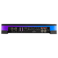 DS18 Flush Mount / Surface Mount 1 Channel Monoblock Class D Amplifier With Acrylic Cover for Custom Installation 1 X 900 Watts RMS @ 1 Ohm