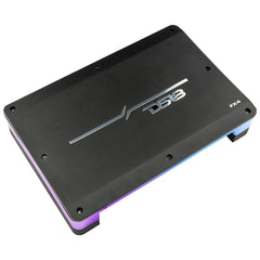 DS18 Flush Mount / Surface Mount 4 Channel Class D Amplifier With Acrylic Cover for Custom Installation 4 X 180 Watts RMS @ 4 Ohm
