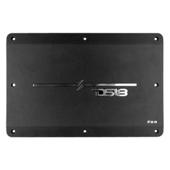 DS18 Flush Mount / Surface Mount 4 Channel Class D Amplifier With Acrylic Cover for Custom Installation 4 X 180 Watts RMS @ 4 Ohm