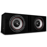DS18 GEN-X212LD Dual 12" Loaded Subwoofer Ported Enclosure With GEN-X124D 900 Watts Rms