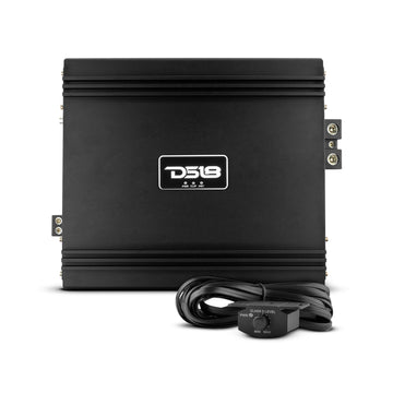 DS18 GFX-5K2 – Full-Range Class D 1-Channel Monoblock Amplifier – 5000 Watts RMS, 2-Ohms