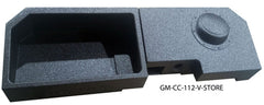 Fox Acoustics 2019-2023 GMC - CHEVY CREW CAB 1-12" VENTED w/ STORAGE